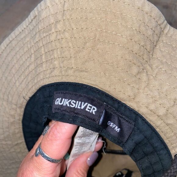 Quiksilver Bushmaster Hat Khaki Size OSFM - Picture 6 of 8